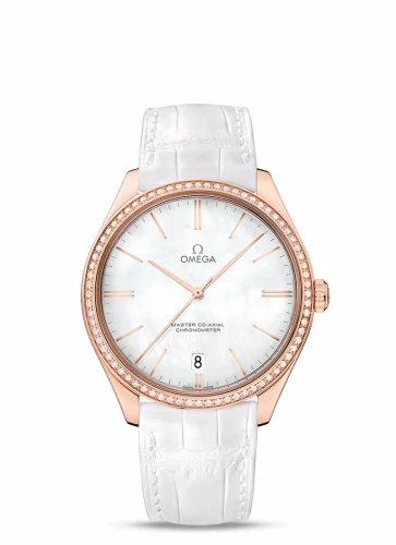 Omega De Ville Trésor Master Co-Axial Sedna Gold / Diamond / MOP 432.58.40.21.05.001 (43258402105001)